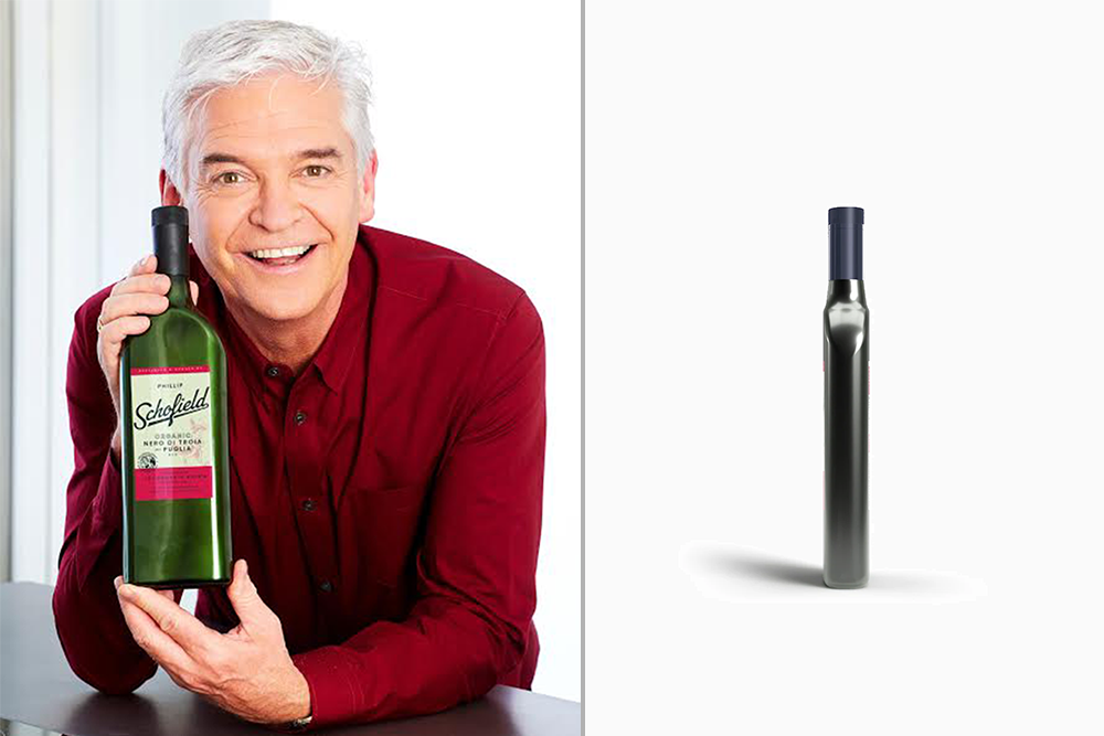 Johnston Logistics UK Help Clients Distribute Phillip Schofield Wine in Innovative New Bottle